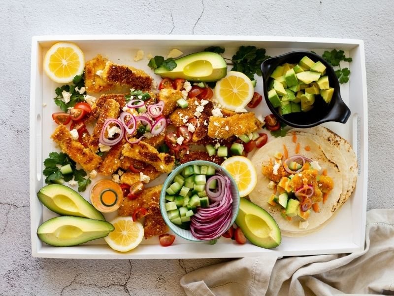 Fish Tacos with Avocado